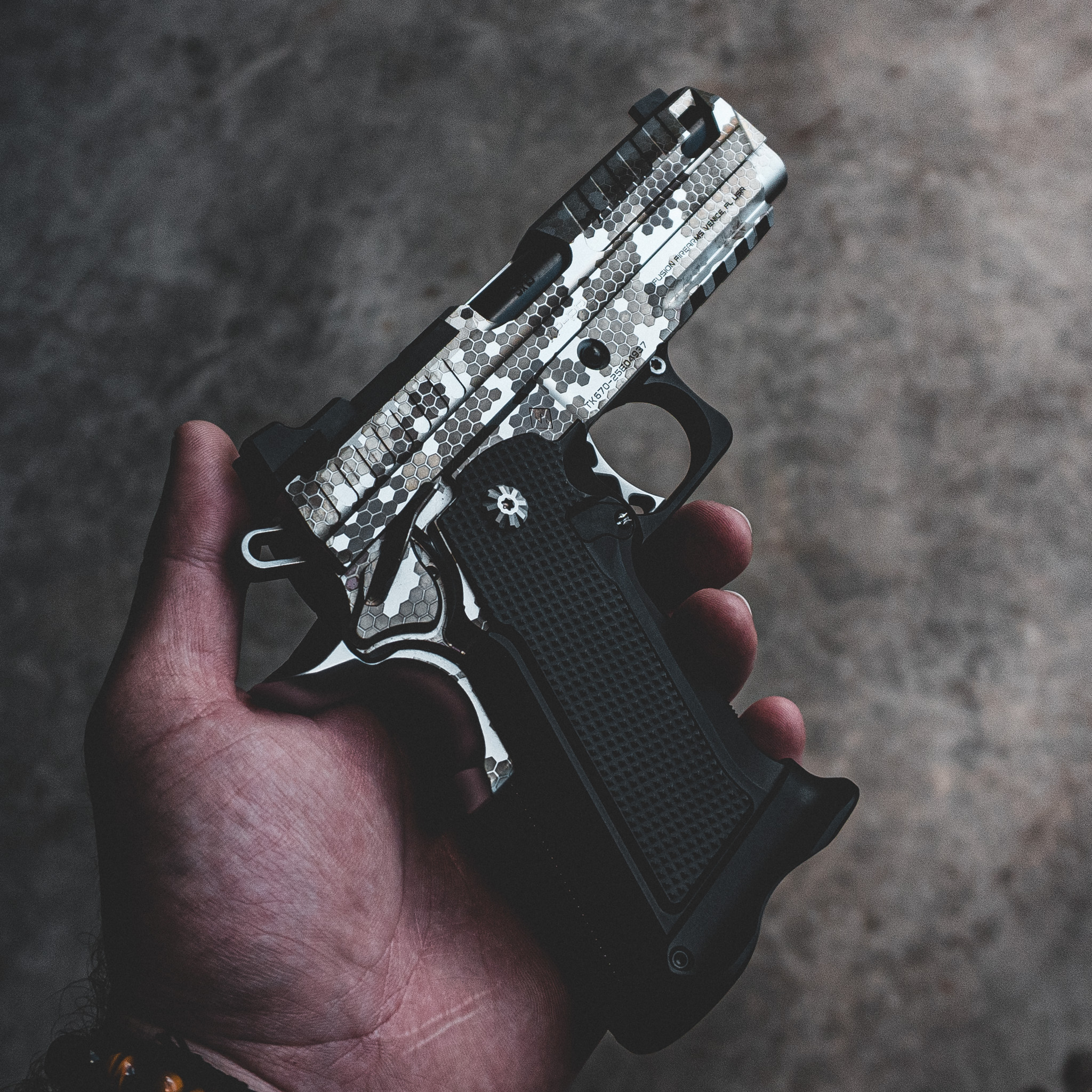 XP PRO - 9MM - Chrome "Hive" Custom Shop Edition (Made To Order) – Fusion Firearms