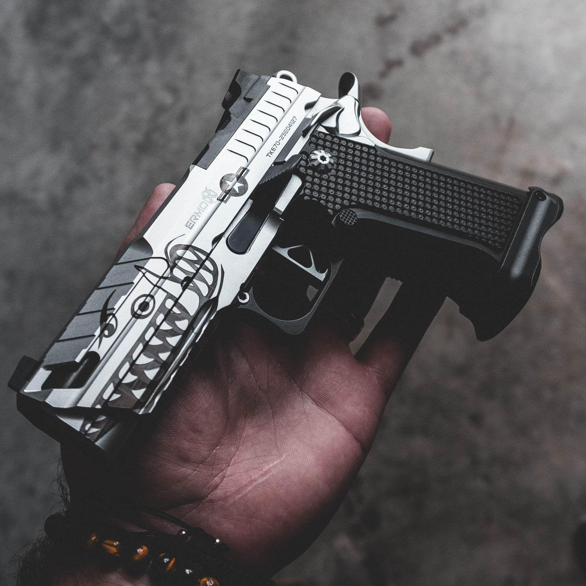 XP PRO - 9MM - Chrome "Warthog" Custom Shop Edition (MADE TO ORDER) – Fusion Firearms