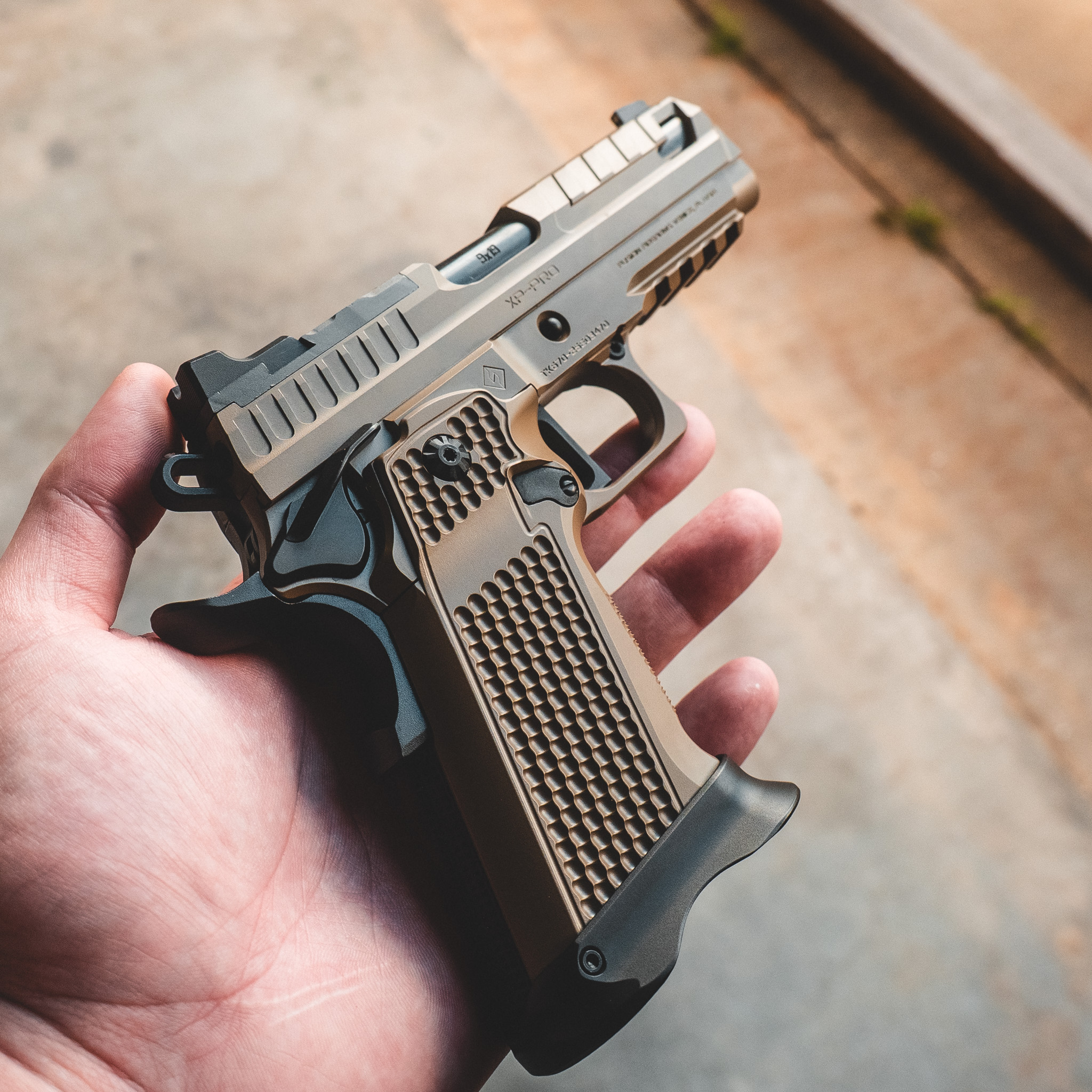 XP PRO – 9MM – FDE | LIMITED CUSTOM SHOP EDITION (MADE TO ORDER) – Fusion Firearms — image 3