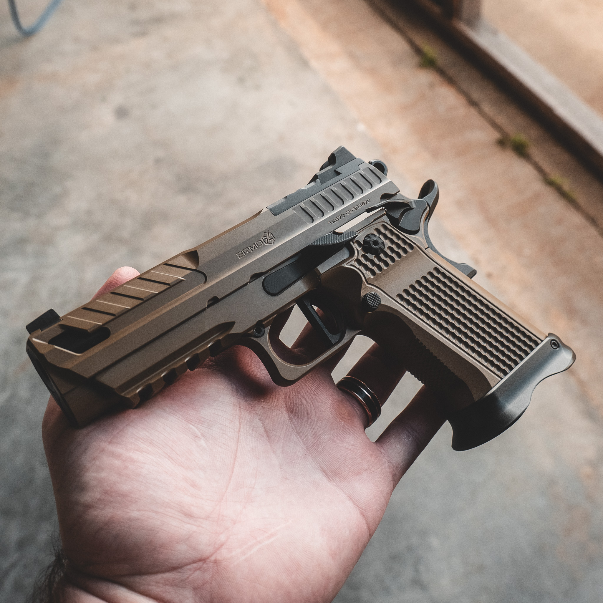 XP PRO – 9MM – FDE | LIMITED CUSTOM SHOP EDITION (MADE TO ORDER) – Fusion Firearms — image 4