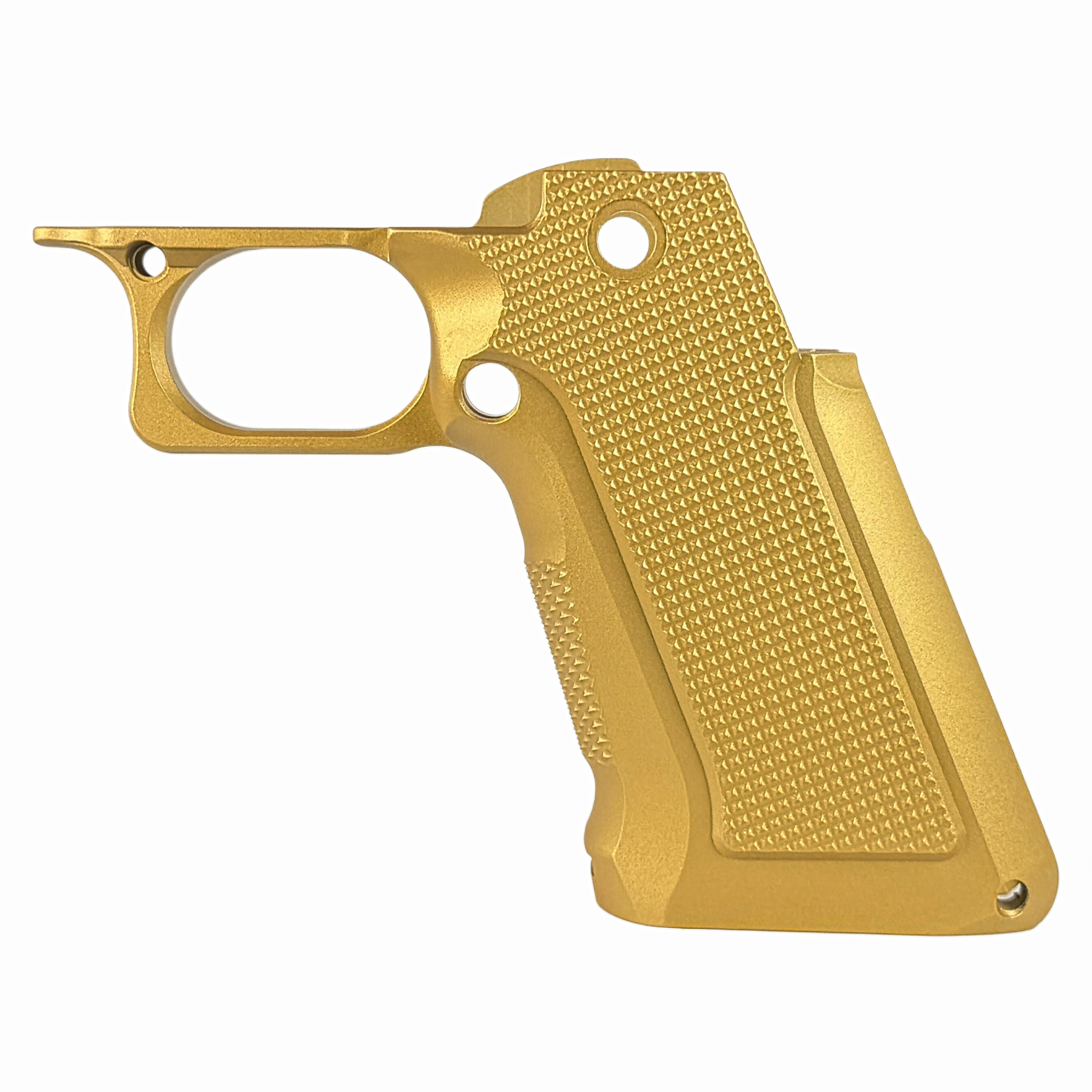 XP Pro Aluminum Grip - Aggressive Checkered - Gold – Fusion Firearms