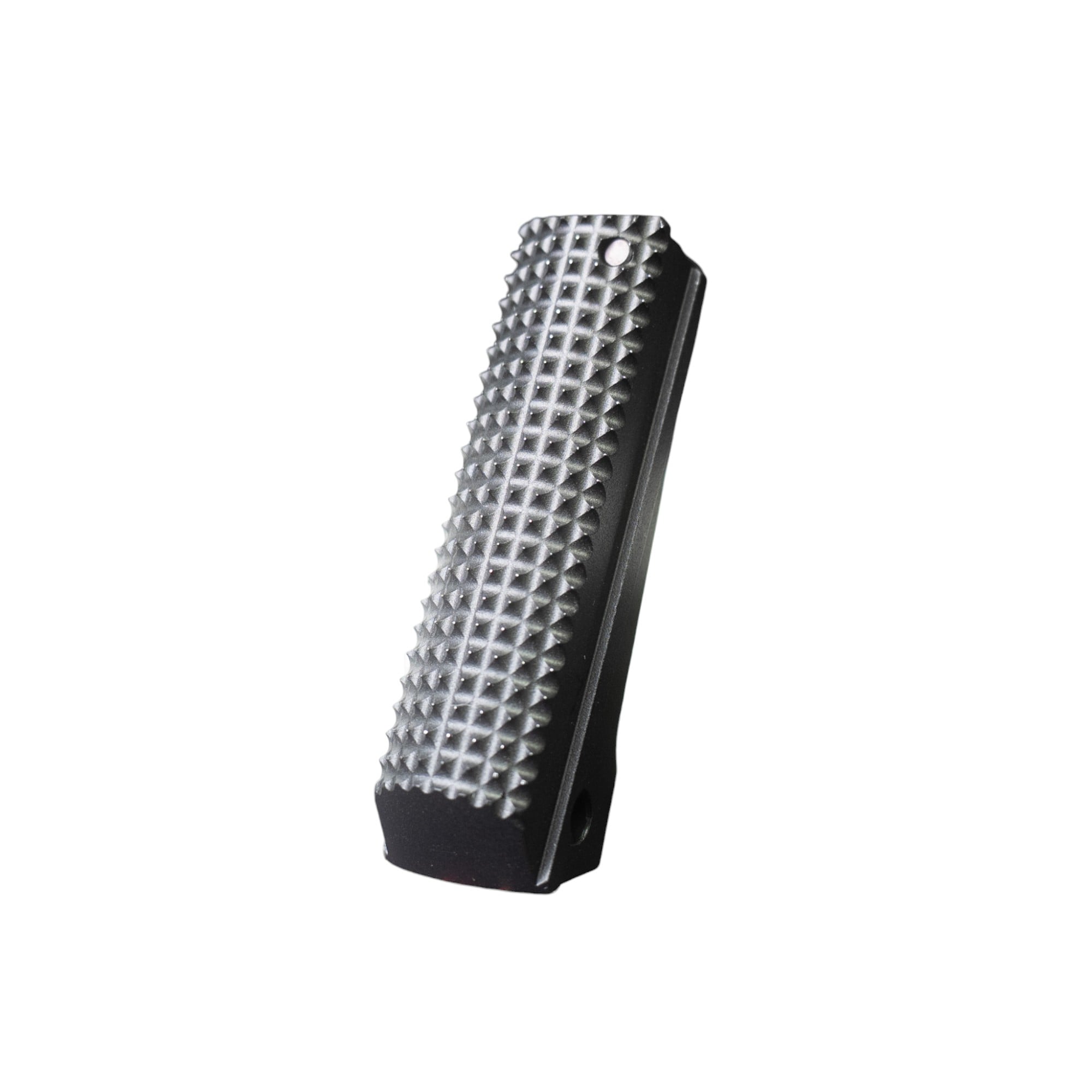 XP Pro Checkered Agressive Mainspring Housing - Black – Fusion Firearms — image 2