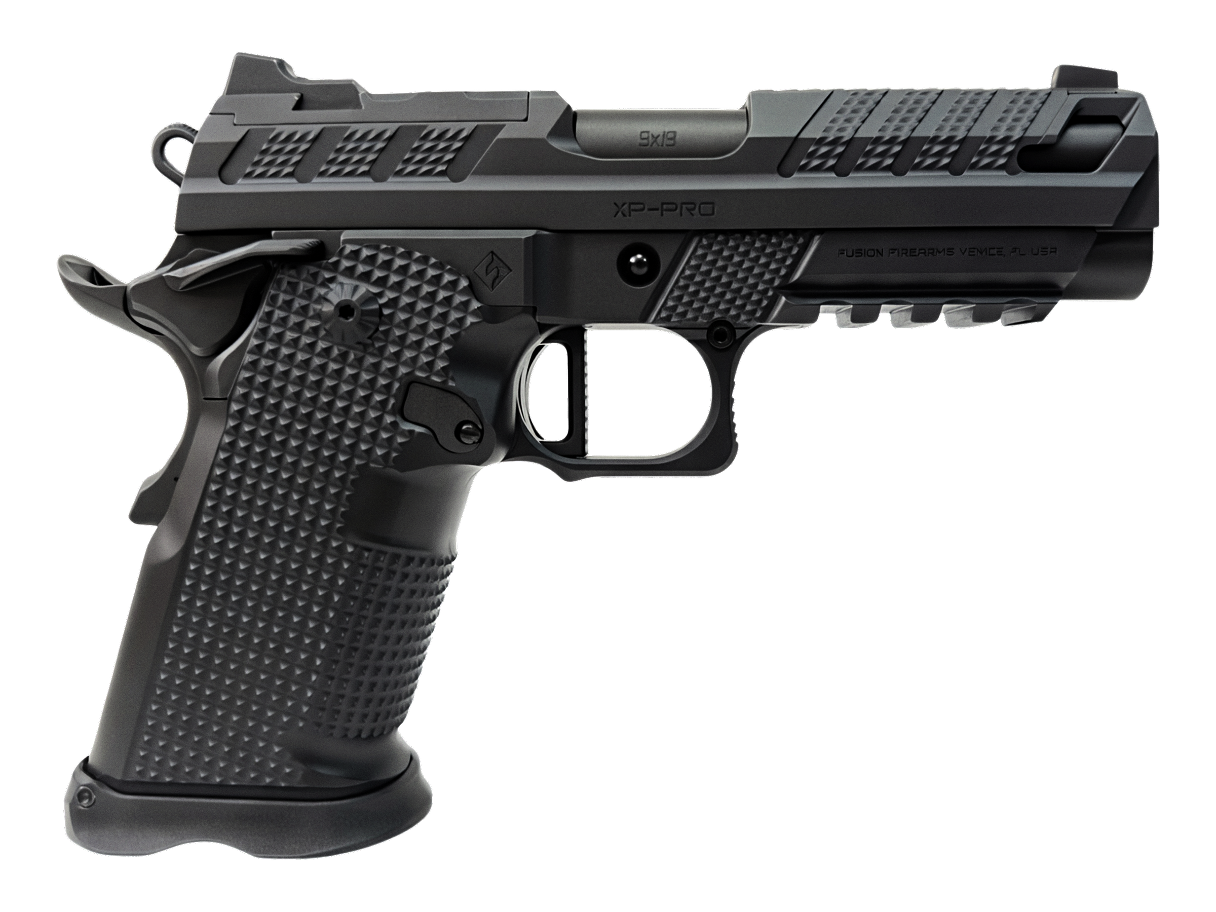 XP PRO V2 9mm Double-Stack 1911 Pistol - Black – Fusion Firearms