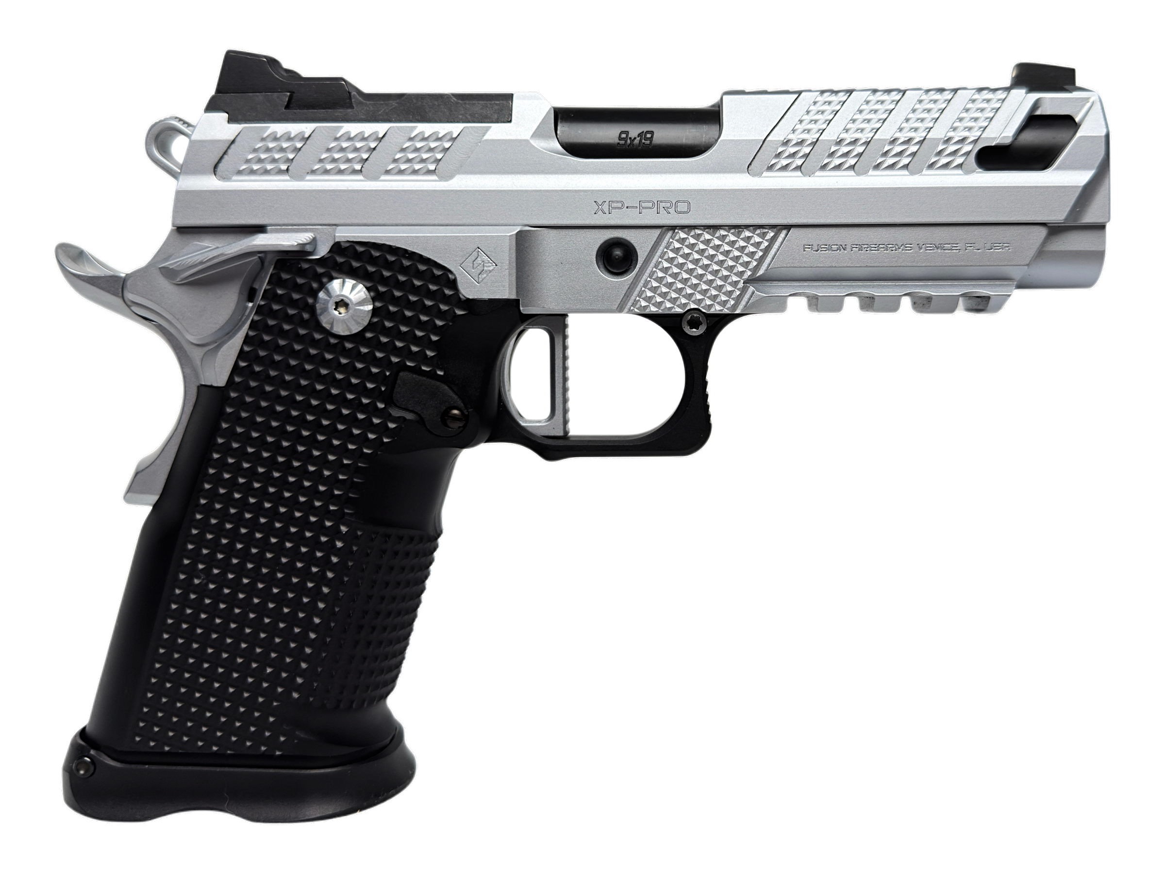 XP PRO V2 9mm Double-Stack 1911 Pistol - Chrome – Fusion Firearms