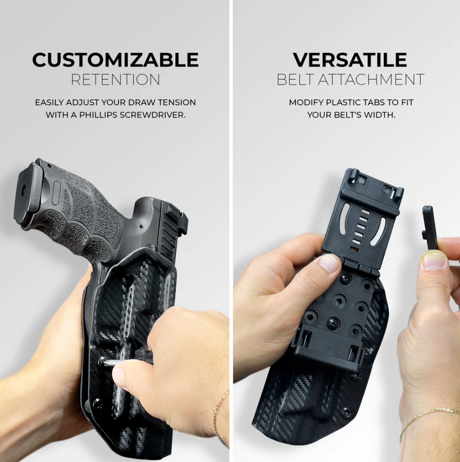 XP Pro Pro IDPA Competition Holster - Black Scorpion Gear – Fusion Firearms — image 4