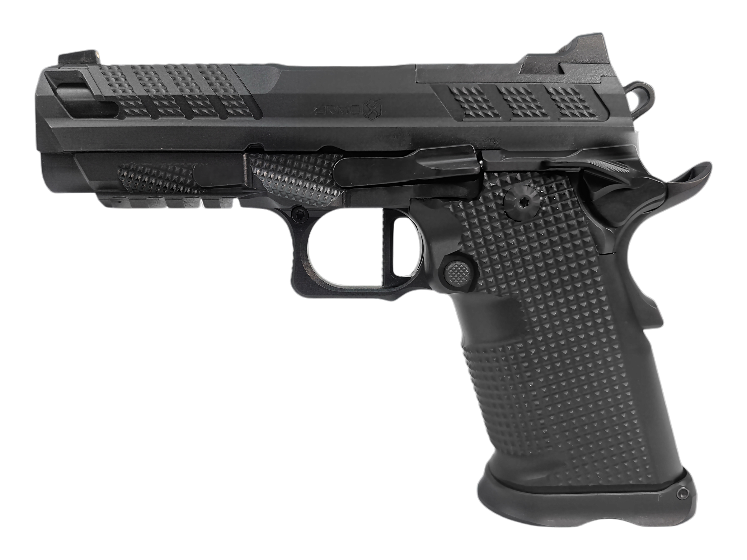 XP PRO™ V2 9mm Double-Stack 1911 Pistol - Black - Ambi Thumbledge - 10 Round – Fusion Firearms
