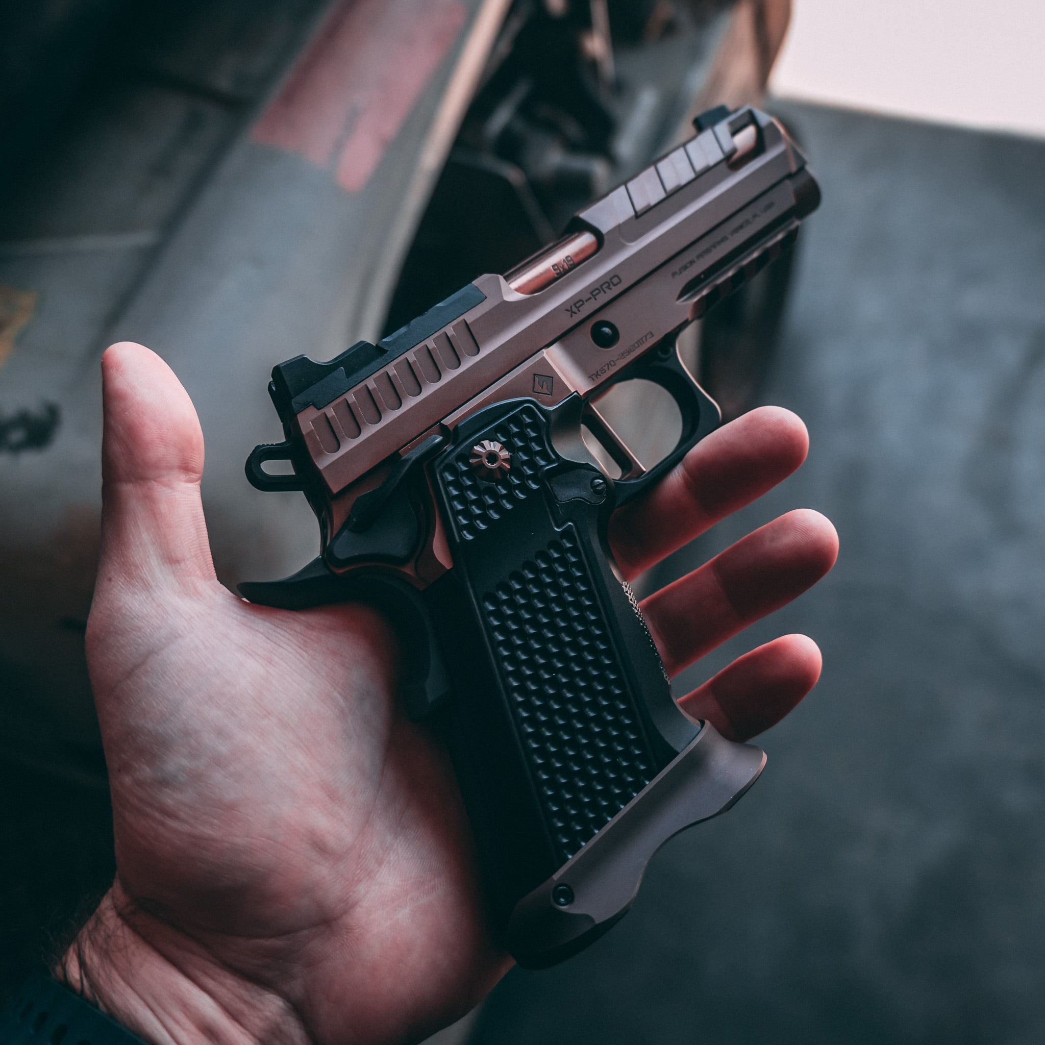 XP PRO™ Pistol - 9MM - Bronze (AMCHAR EXCLUSIVE) – Fusion Firearms