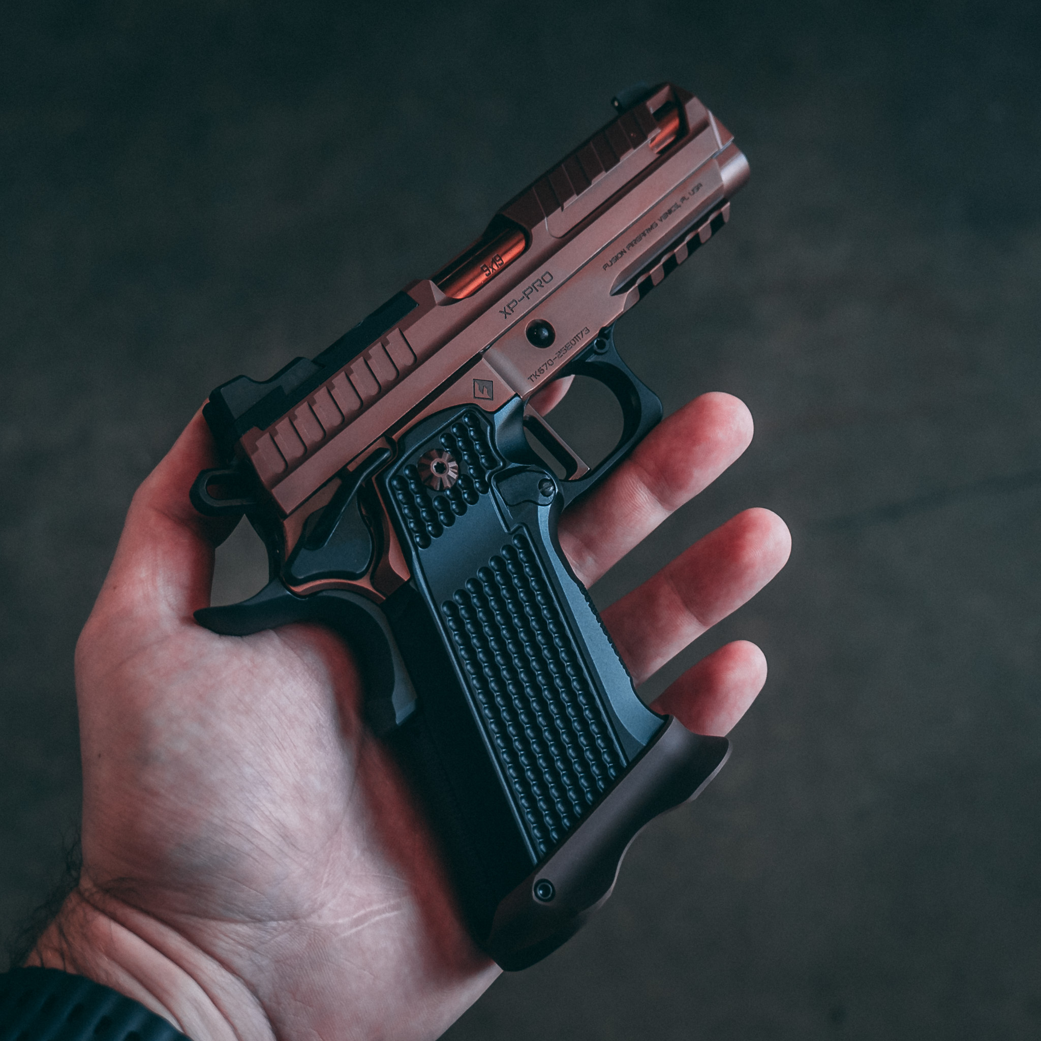 XP PRO™ Pistol - 9MM - Bronze (AMCHAR EXCLUSIVE) – Fusion Firearms — image 3