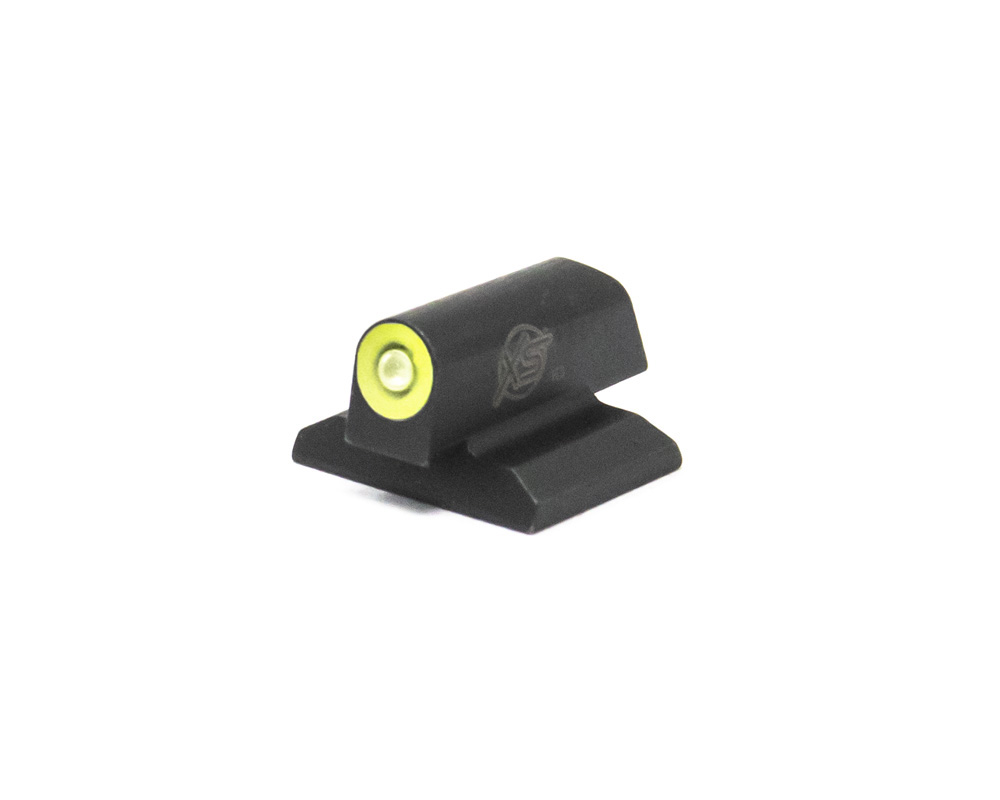 XS Front 1911 Sight - Tritium with Yellow Outline – Fusion Firearms
