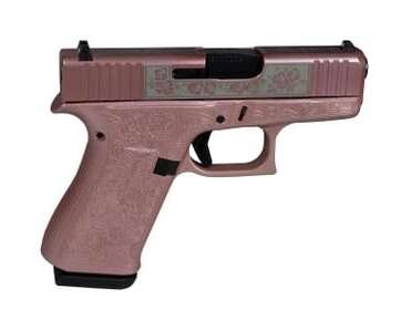 Glock 43x 9mm 3.4" Barrel 10-Rounds Glock & Roses Engraving - New Arrivals - American Guns & Ammo