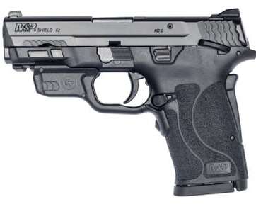 Smith and Wesson M&P9 Shield EZ with Crimson Trace Laserguard 9mm 3.6" Barrel 8-Round MS - New Arrivals - American Guns & Ammo
