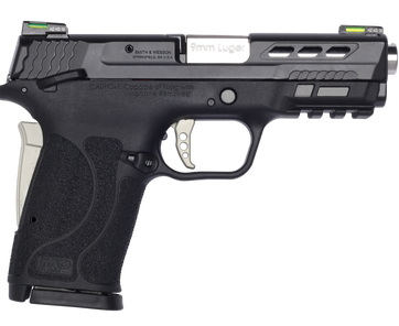 Smith and Wesson Performance Center M&P9 Shield EZ 9mm 3.83" Silver Barrel 8-Rounds - New Arrivals - American Guns & Ammo