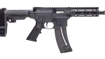 Smith and Wesson M&P15-22 Pistol .22 LR 8" Barrel 25-Rounds - New Arrivals - American Guns & Ammo