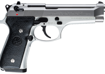 Beretta 92FS Inox Stainless 9mm 4.9" Barrel 15-Rounds - New Arrivals - American Guns & Ammo