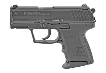 HK Heckler & Koch P2000SK 9mm V3 10 Round Capacity 81000055 - American Guns & Ammo