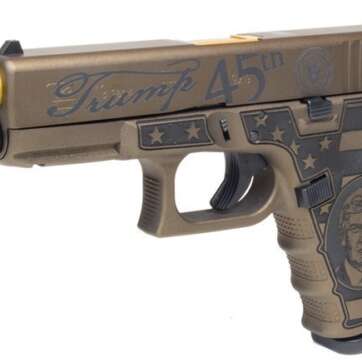 Glock 19 9mm G19 NIB CUSTOM DONALD TRUMP 45TH PRESIDENT - American Guns & Ammo