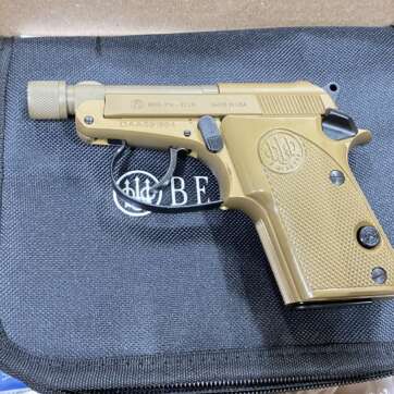 Beretta 21A Bobcat FDE 22 LR 7 rd Threaded Barrel J212126 - American Guns & Ammo