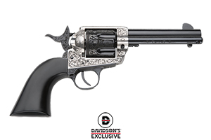 Pietta 1873 RIO 45 Colt Engraved 4.75" Barrel Davidson's Exclusive PSA4505 - American Guns & Ammo