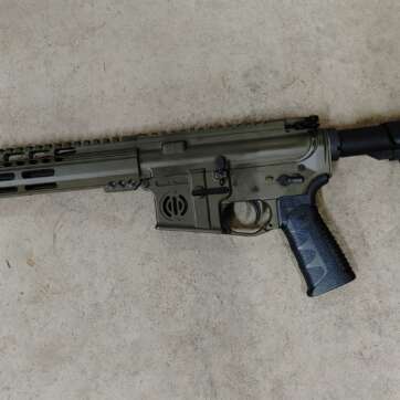 Dawn of Defense AR Pistol 556 NATO OD Green 7.5" 30 rd PMAG - American Guns & Ammo