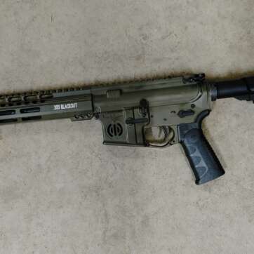 Dawn of Defense AR Pistol 300 Blackout OD Green 7.5" 30 rd PMAG - American Guns & Ammo