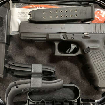 Used Glock 17 Gen 4 9mm 17 rd night sights - good condition - American Guns & Ammo