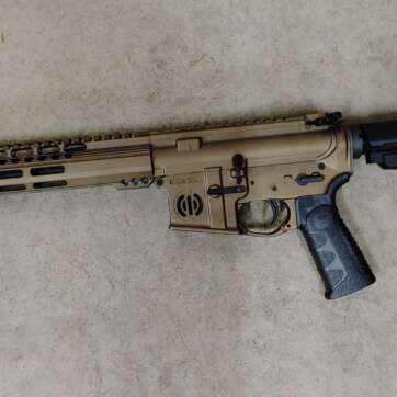 Dawn of Defense AR Pistol 556 NATO Midnight Bronze Cerakote 7.5" 30 rd PMAG - American Guns & Ammo
