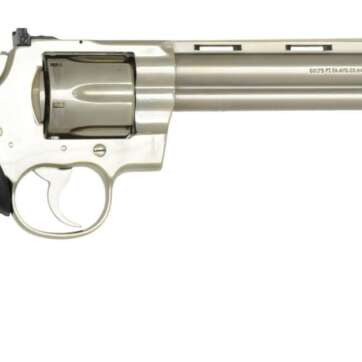 Colt Python 357 Mag 8" Bright Nickel 1981 - American Guns & Ammo