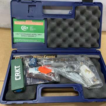 Colt Talo 1911 GOV 38 Super AZTEC EMPIRE STAINLESS O1911C-SS38-QTZ - American Guns & Ammo