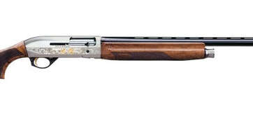 Benelli Montefeltro Silver 20GA 4+1 Capacity 26" Barrel Length 10855 - Semi Auto Shotguns - American Guns & Ammo
