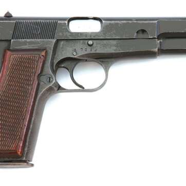 German Waffenamt P640 9mm Hi-Power FN Fabrique Nationale Holster - American Guns & Ammo
