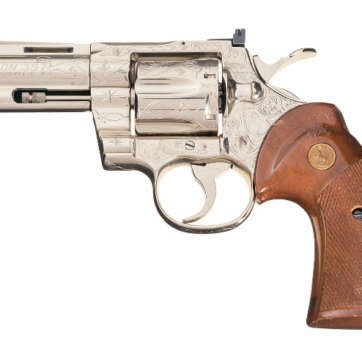 Barnard Signed and Engraved Colt Python 1981 - American Guns & Ammo