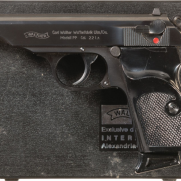 Walther Interarms PP 22LR 3.75" 1974 Case - American Guns & Ammo