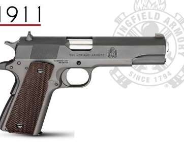 Springfield Defender 1911 Mil-Spec Parkerized 45 ACP 5" Barrel PBD9108L - American Guns & Ammo