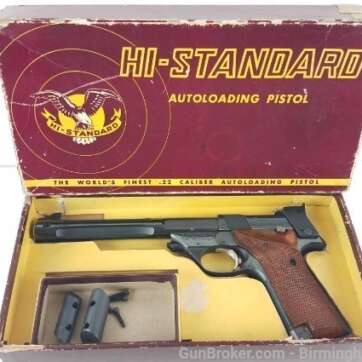 Hi-Standard Supermatic Trophy .22 LR 106 Military - Semi Auto Pistols - American Guns & Ammo