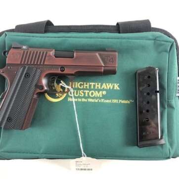 Nighthawk Custom Talon IV T4 .45 ACP Custom Red - American Guns & Ammo