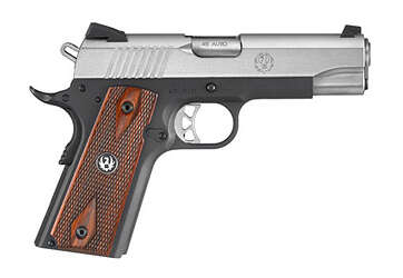 Ruger SR1911 stainless Commander .45 ACP 6711 4.25" - American Guns & Ammo
