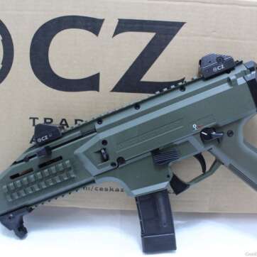 CZ Scorpion Evo 3 S1 OD green 9mm 91355 NIB - American Guns & Ammo