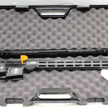 Andro Corp Trump Cerakote Tungsten distress 5.56 16" Bravo AR15 55616BBTRMP - American Guns & Ammo