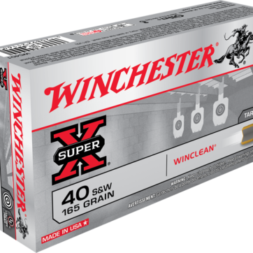 Winchester Super-X .40 S&W 165 GR WINCLEAN WC401 - 50 Rounds - American Guns & Ammo