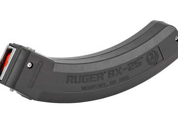 Ruger, Magazine, BX-25, 22LR, 25 Rounds, Fits 10/22 Rifles, Black Polymer - Accessories - American Guns & Ammo