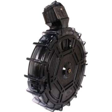 ProMag, Drum Magazine, 22LR, 70 Rounds, Fits Ruger 10/22, Polymer, Translucent Smoke - Accessories - American Guns & Ammo
