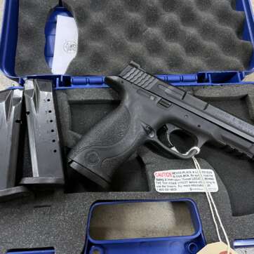 Used police trade in Smith & Wesson M&P 40 40 S&W 3 Mag Night Sights - American Guns & Ammo