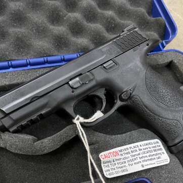 Used police trade in Smith & Wesson M&P 40 40 S&W 1 Mag Night Sights - American Guns & Ammo