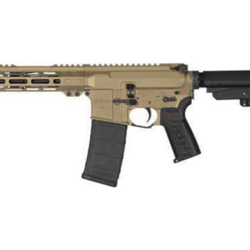 CMMG PISTOL BANSHEE MK4 300 AAC 8" RIPBRACE COYOTE TAN 30A81BB-CT - American Guns & Ammo