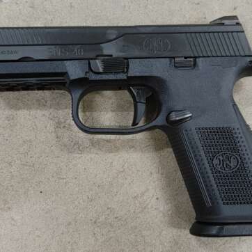 Used Police Trade FN FNS-40L 40 S&W 14 rd One Mag Night Sights - American Guns & Ammo