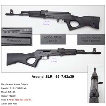 Arsenal SLR  95 7.62x39 - Semi Auto Rifles | American Guns & Ammo