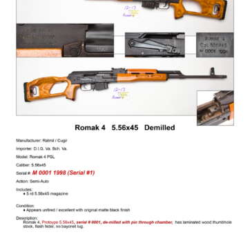 Romak 4 5.56x445 Demilled - Semi Auto Rifles | American Guns & Ammo