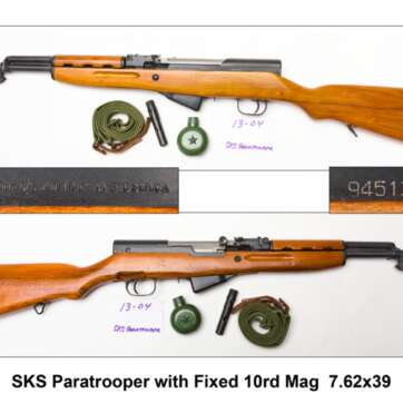 SKS Paratrooper with Fixed 10rd Mag 7.62x39 - Semi Auto Rifles | American Guns & Ammo