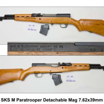 SKS M Paratrooper Detachable Mag 7.62x39 - Semi Auto Rifles | American Guns & Ammo