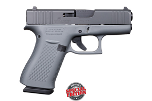 GLOCK 43X 9MM 10RD Cerakote Elite Smoke G43X ACG-57010 - Semi Auto Pistols | American Guns & Ammo